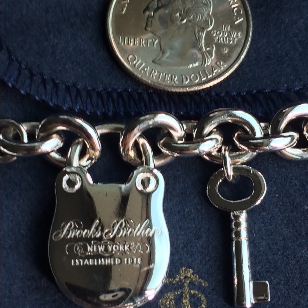 BROOKS BROTHERS Sterling Silver Charm Bracelet - Picture 4 of 8